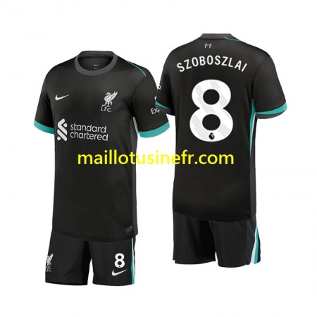 Maillot de Foot Liverpool Szoboszlai 8 Extérieur 2024-25 - Enfant